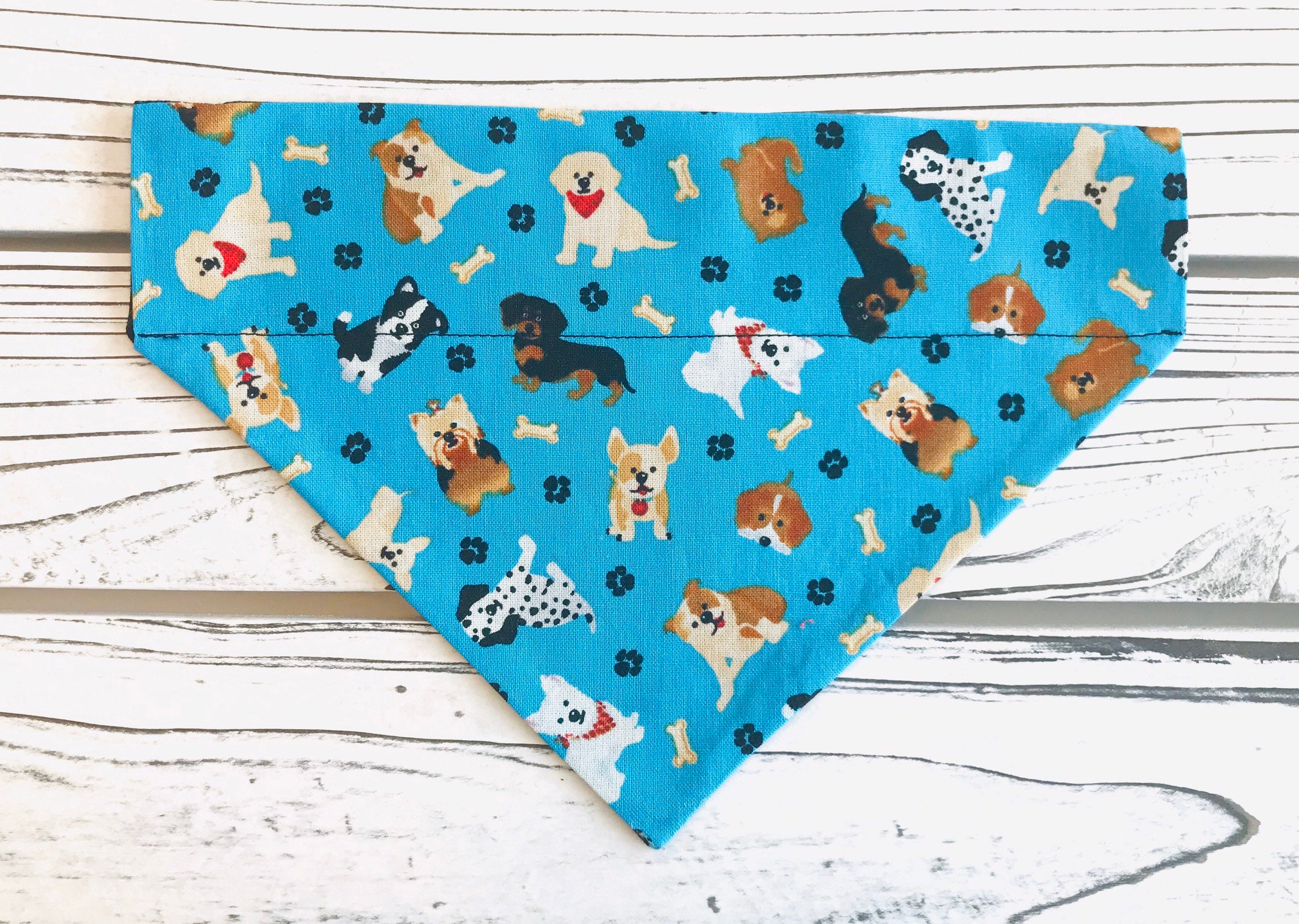 Reversible Dog BandanaPersonalized Dog BandanaDog Etsy