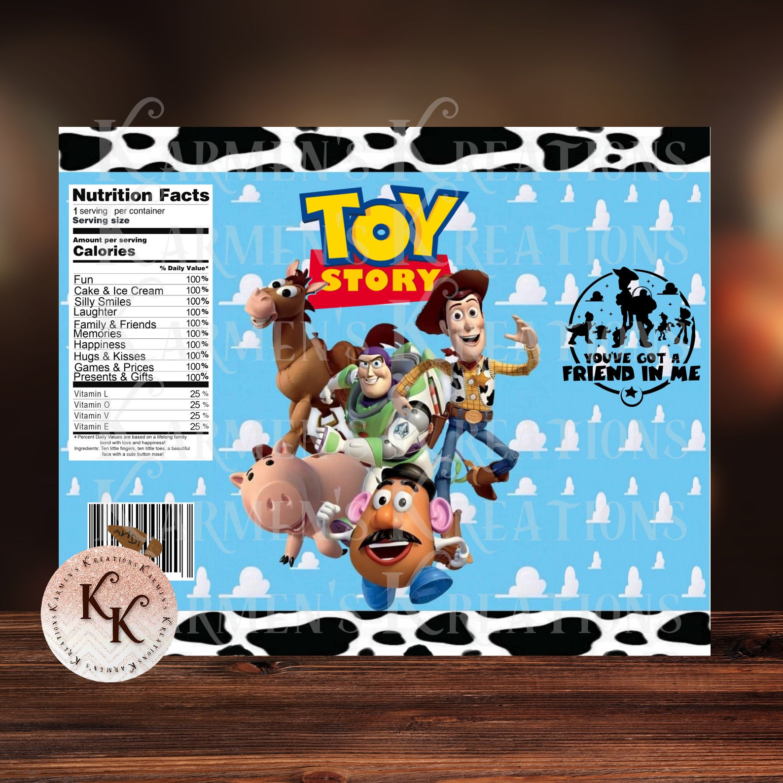 toy story present bag
