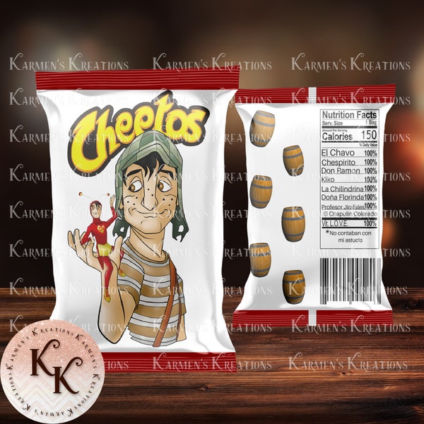 Peso Pluma Chip Bags Etsy