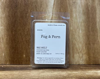 Cera aromática Fog and Fern de 70 g