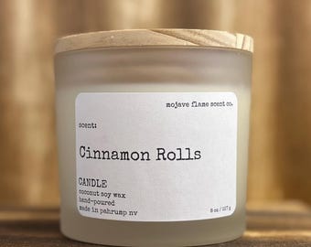 Vela aromática de rollos de canela de 227 g