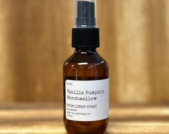 Spray ambiental de vainilla, calabaza y malvavisco de 50 ml