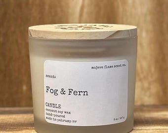 Vela aromática de niebla y helecho de 227 g