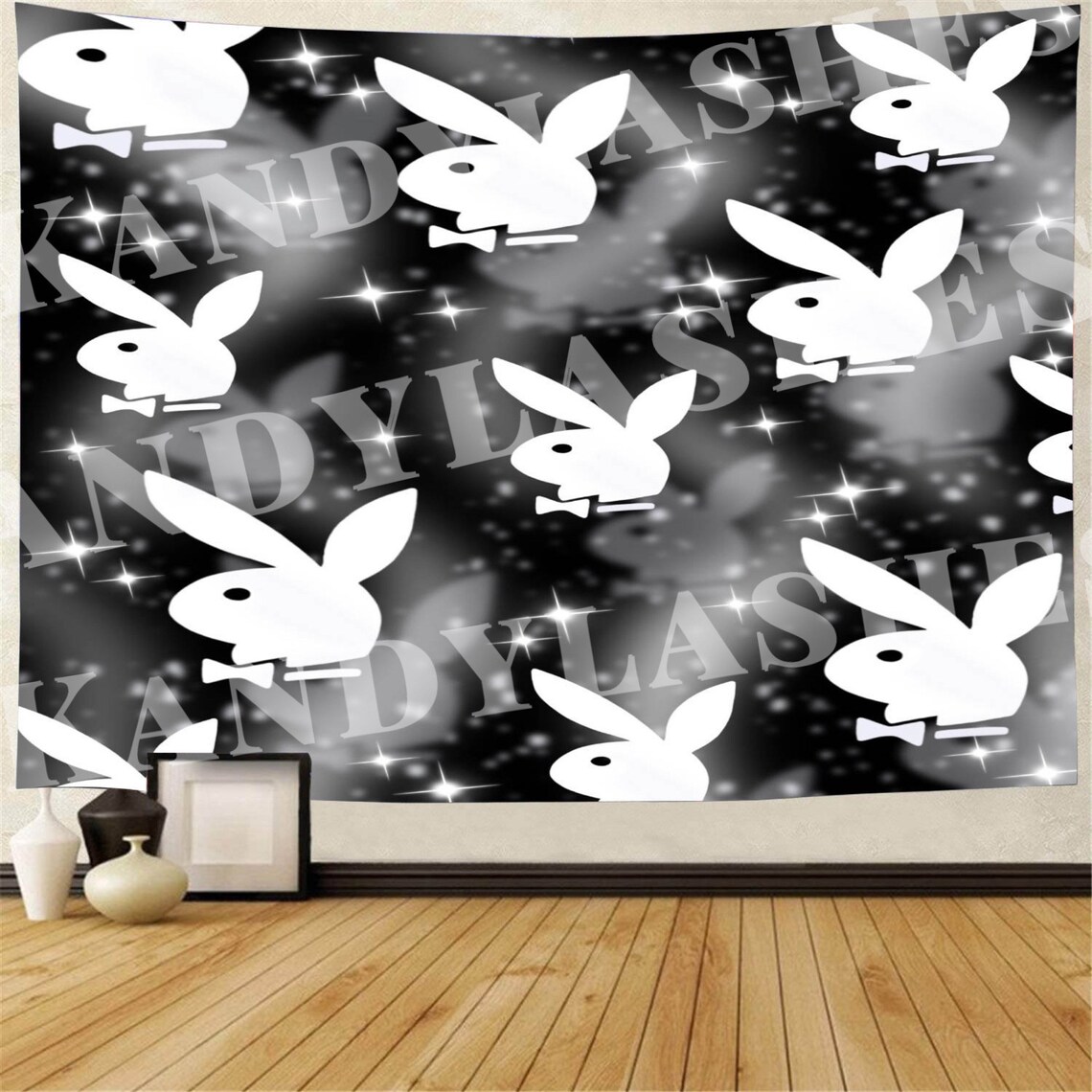 Early 2000s Playboy Bunny Backdrop Etsy Denmark