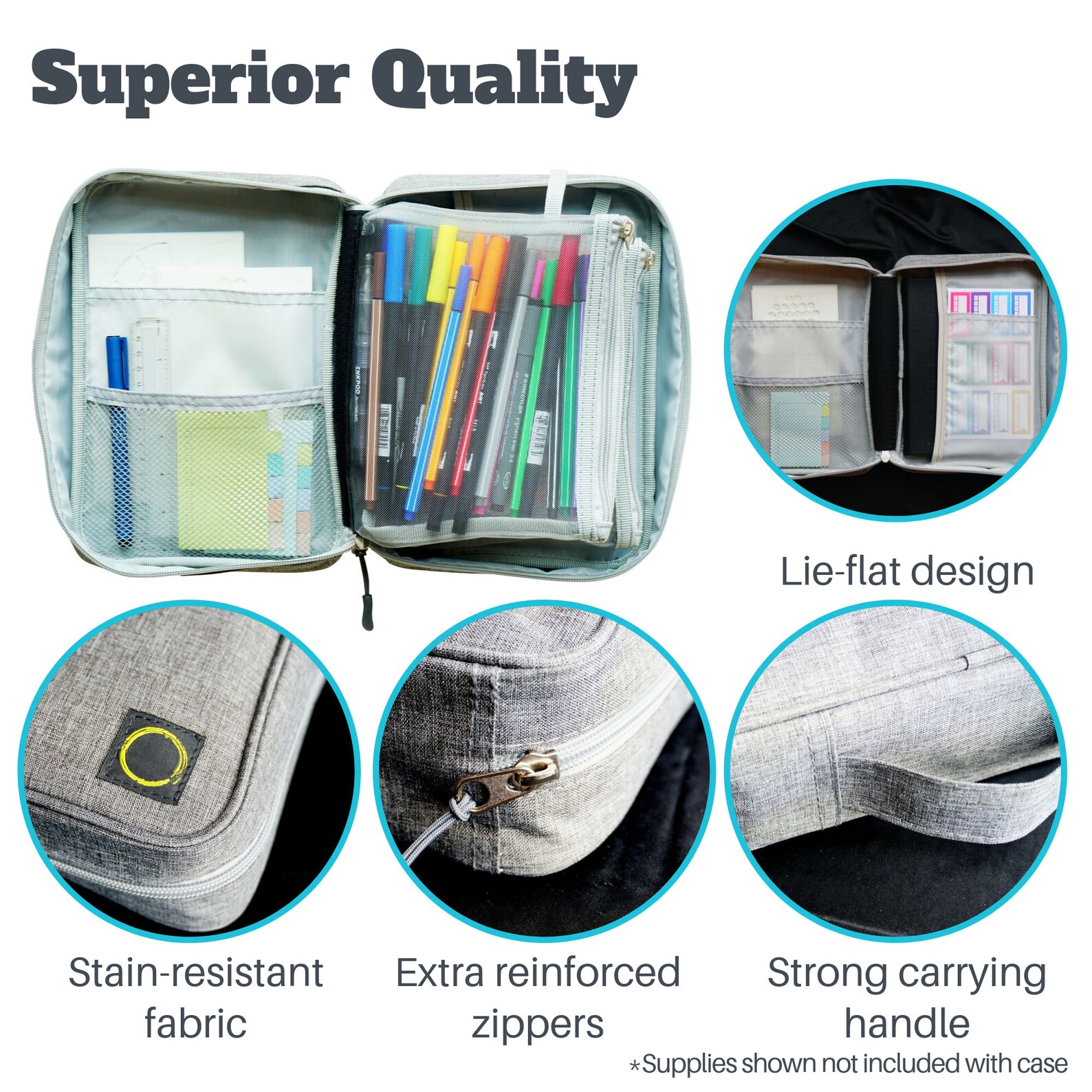 Journal Supplies Storage Case Etsy