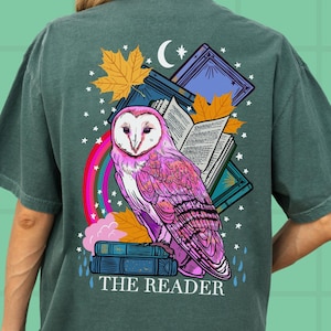 Camiseta de lectura, camiseta de biblioteca, camiseta de tarot, camiseta de lector, pasatiempo, camiseta creativa de tarot para mujer, regalo con temática de libro, camiseta de literatura, camiseta de profesor
