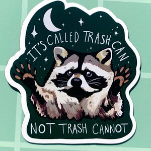 Funny Raccoon Magnet Motivational Sarcastic Gift for Her Humor Gift for Him Funny Fridge Magnet Unhinged Dad Joke Decor Quirky Goofy Weird