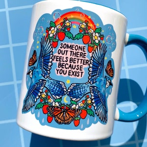 Motivational Mug Social Worker Gift Just Because Gift Bestfriend Thinking of You Coffee Cup Mental Health Tea Cup Counselor School Cute Gift