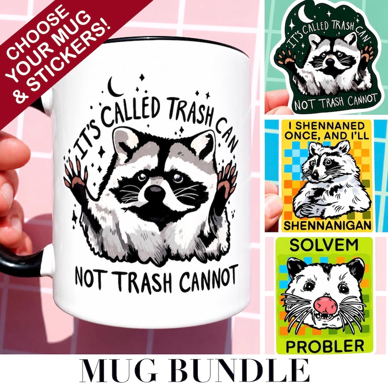 Mug raton laveur drôle Motivation travail tasse de café Mug cadeau papa Mug de bureau sarcastique humour cadeau lieu de travail pour elle idée cadeau lui tasse de café nouveauté image 2