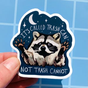 Funny Raccoon Sticker Themed Gift Sarcastic New Job Gift Hard Hat Lineman Outdoor Construction Engineer Gift for Him Ironic Meme Trash Panda