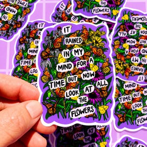 Mental Health Sticker Recovery Decal Feminist Sticker Anxiety Quotes About Life Positivity Gift Social Worker Sticker Psychology Decal Nurse image 5