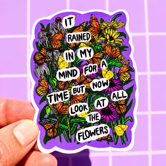 Mental Health Sticker Recovery Decal Feminist Sticker Anxiety Quotes About Life Positivity Gift Social Worker Sticker Psychology Decal Nurse