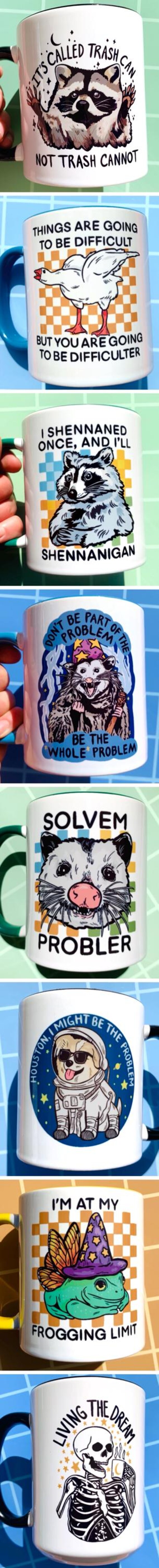 Sarcasm Work Mug - Funny Novelty Tea/Coffee Cup - 11oz Ceramic - Office Gift Idea