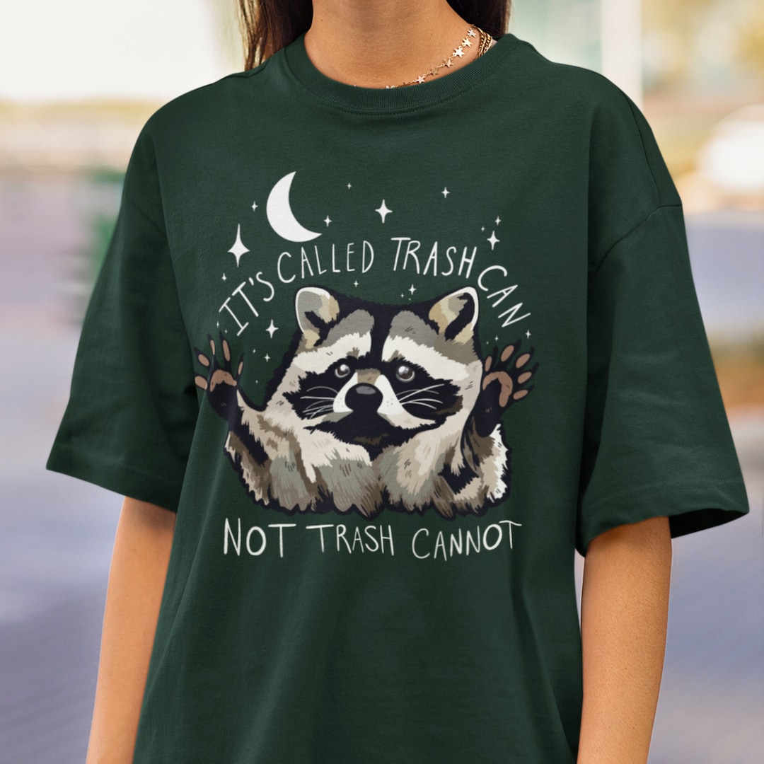 Raccoon Shirt Funny Inspiration Tee Motivational Tshirt Gifts for Him ...