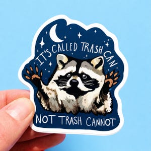 Funny Raccoon Sticker Themed Gift Sarcastic New Job Gift Hard Hat Lineman Outdoor Construction Engineer Gift for Him Ironic Meme Trash Panda