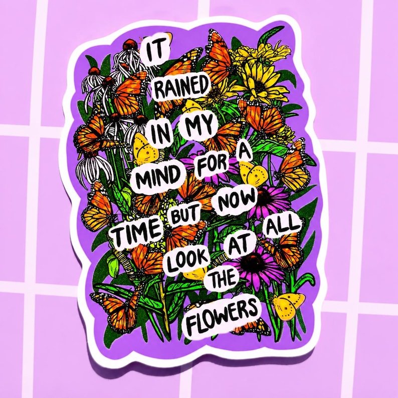 Mental Health Sticker Recovery Decal Feminist Sticker Anxiety Quotes About Life Positivity Gift Social Worker Sticker Psychology Decal Nurse image 6