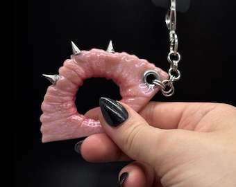One Of A Kind Thumb Book Holder | Hand-sculpted Weird Keychain