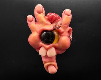 One Of A Kind Hand Sculpted Monster Fridge Magnet