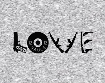 Love Guns Etsy