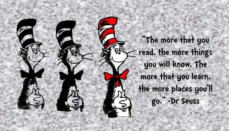 Download Cat In The Hat SVG DR Suess Birthday | Etsy