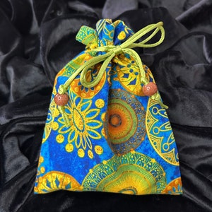 Sun sphere Tarot Card Bag/Tarot Pouch/ drawstring bag