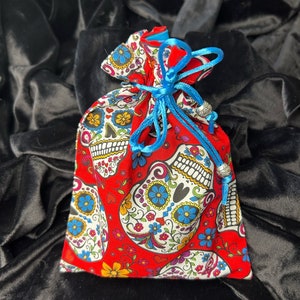 Dia de Muertos Tag der Toten Tarot Karten Tasche/Tarot Beutel/Zugbeutel