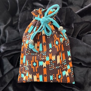 Sac pour cartes de tarot du sud-ouest/sac à tarot/sac à cordon
