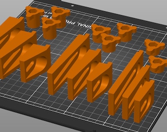 CNC Table Edge Clamps STL Files