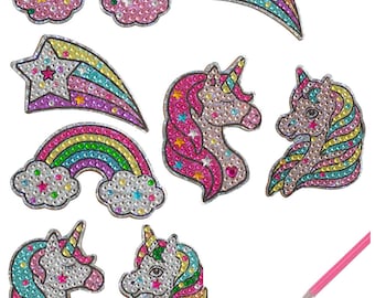 Unicorni Diamond Art e magneti arcobaleno