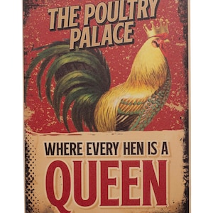Chicken Coop Sign - Every Hen - 7 7/8&#39; x 11 7/8&quot;