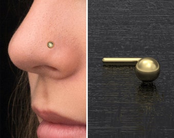 Naso Angolato Argento Sfera Di Cristallo Rosso, 8,93