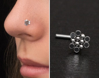 Nose Stud Screw, Surgical Steel Nose Screw Stud, Nose Bone, Nose Ring, Nose Pin, Nostril Jewelry, Nose Jewelry 22g 20g 18g 16g