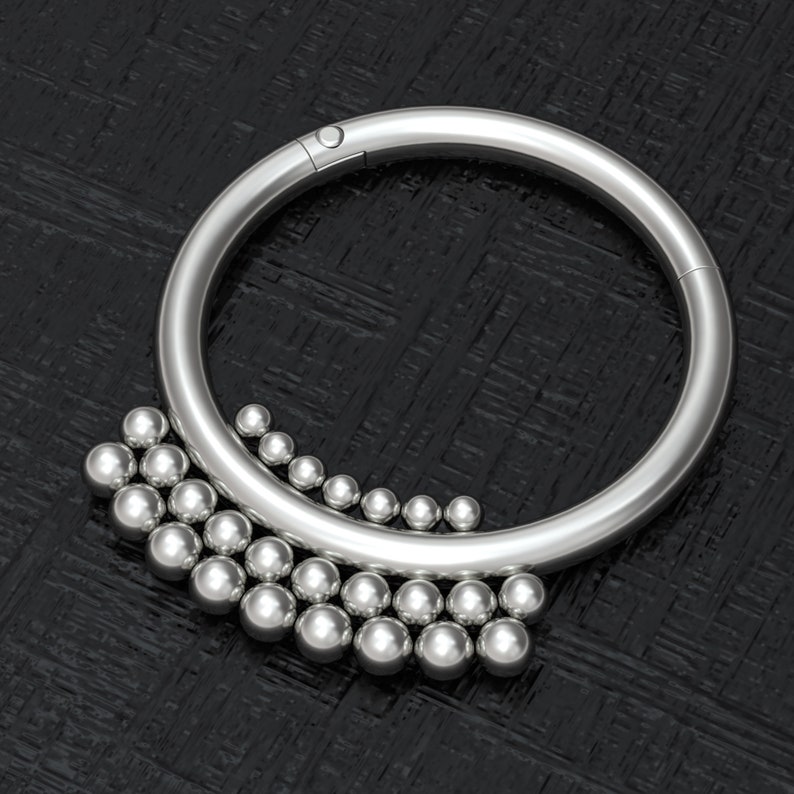 Nipple Ring Titanium Implant Grade Nipple Jewelry Piercing Nipple Clicker Earring Nipple Hoop Jewelry Body Piercing Jewelry