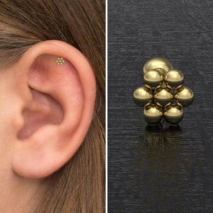 Forward Helix Piercing Surgical Steel, Conch Bar, Tragus Earring, Cartilage Earring Stud, Tragus Bar, Cartilage Barbell Ring