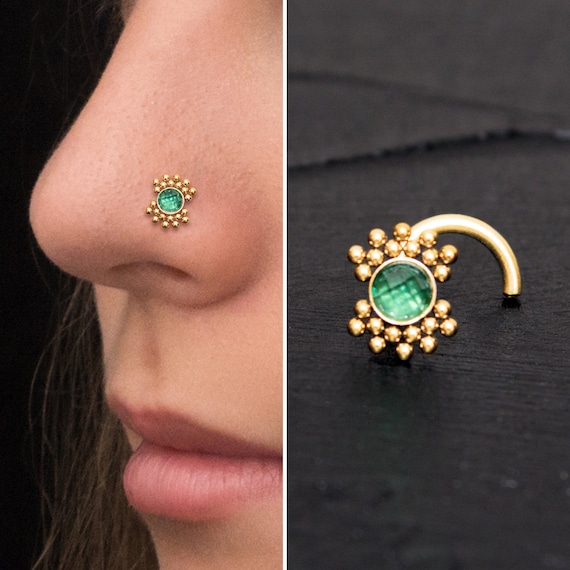 Piercing Al Naso Con Disco In Acciaio - Foto 10