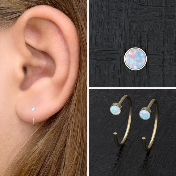 Surgical steel sale small hoop earrings