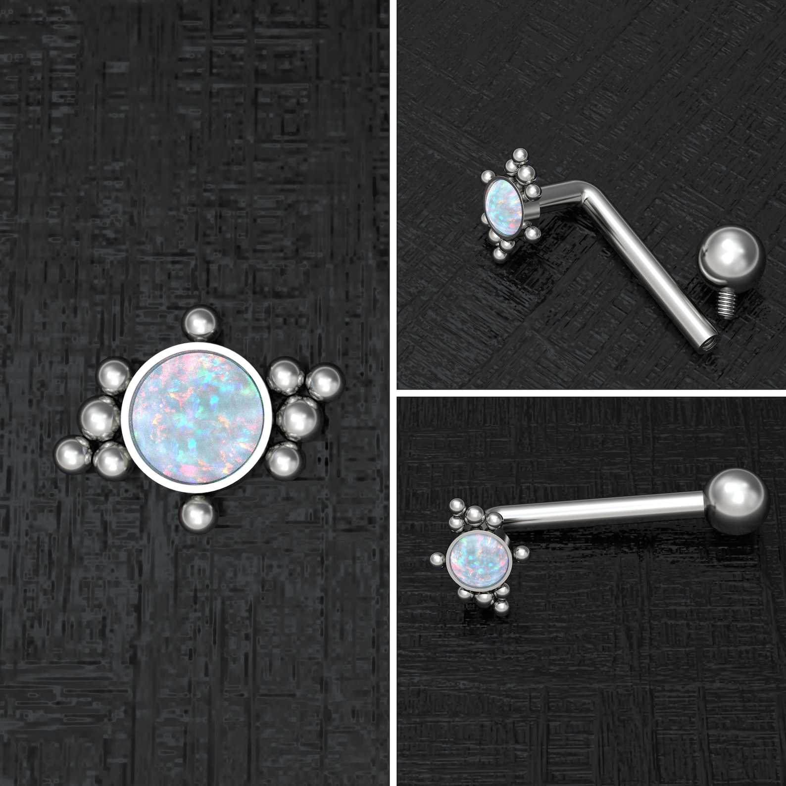 Titanium VCH Piercing Jewelry 14g Implant Grade Vertical Hood Etsy