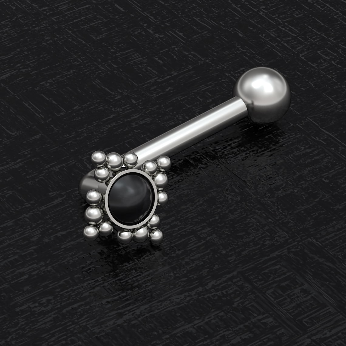 Titanium Christina Piercing 14g Vertical Clit Hood Jewelry Etsy