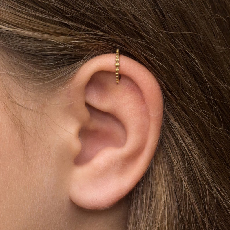 Cartilage Piercing Surgical Steel Rook Jewelry Tragus Etsy