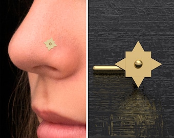 Nose Stud Ring Surgical Steel, Nose Bone, Nose Screw Stud, Nose Earring, Nose Pin, Nose Piercing, Nostril Ring 22g 20g 18g 16g