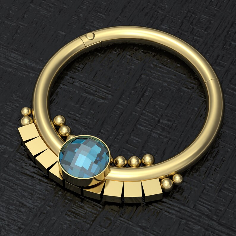 Body Piercing Earring Nipple Click Hoop CZ Nipple Ring Hoop Body Jewelry Nipple Earring Surgical Steel Nipple Piercing