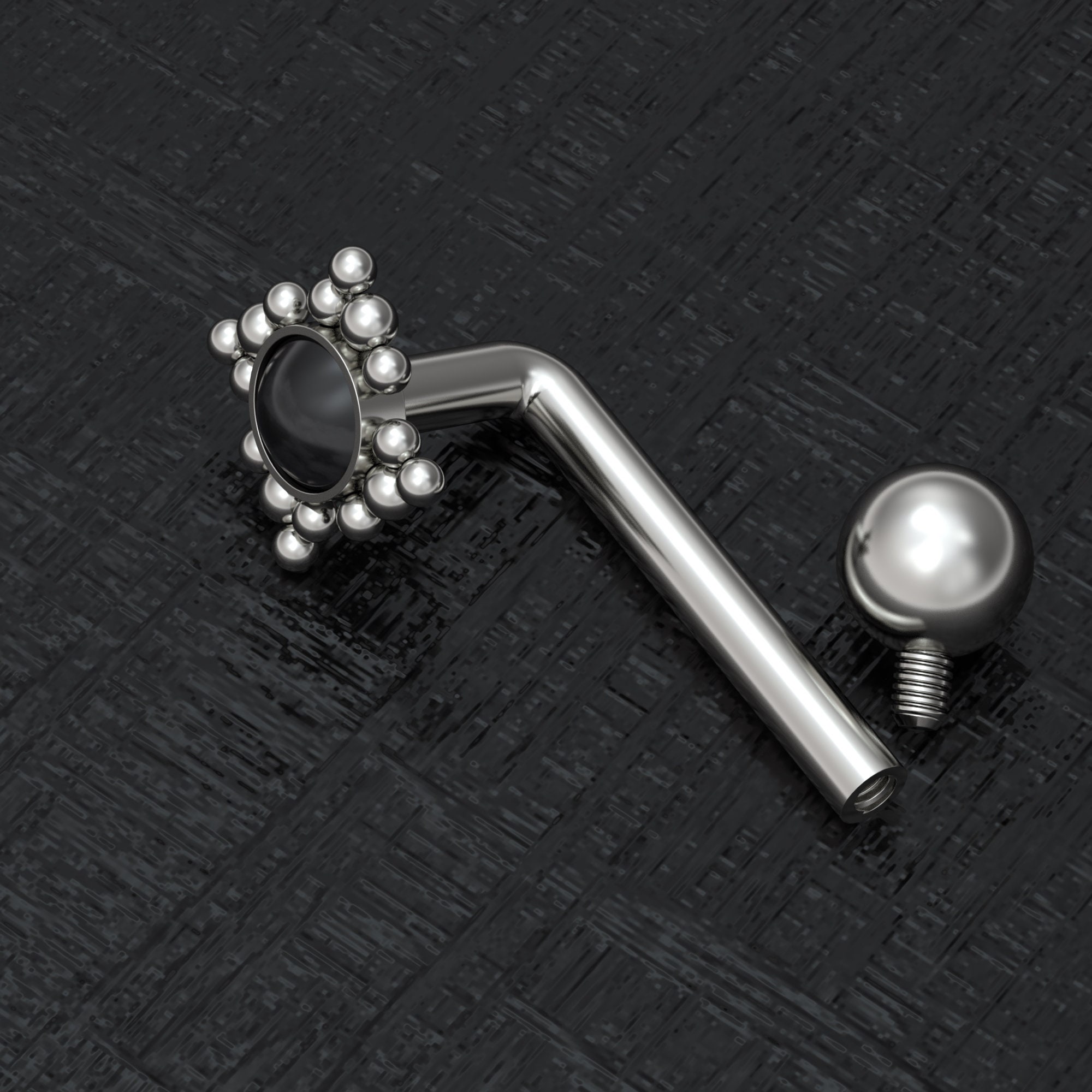 Titanium Christina Piercing 14g Vertical Clit Hood Jewelry Etsy