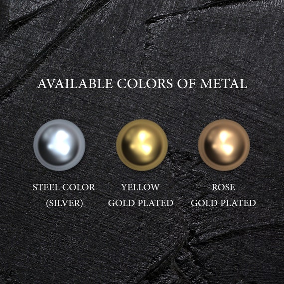 Orecchini Labret In Acciaio 316L – 3 Lunghezze Intercambiabili (6/8/10 Mm) – Colori: Argento, Nero, Oro Rosa