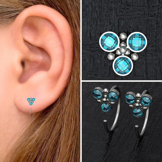 Titanium hoops small deals
