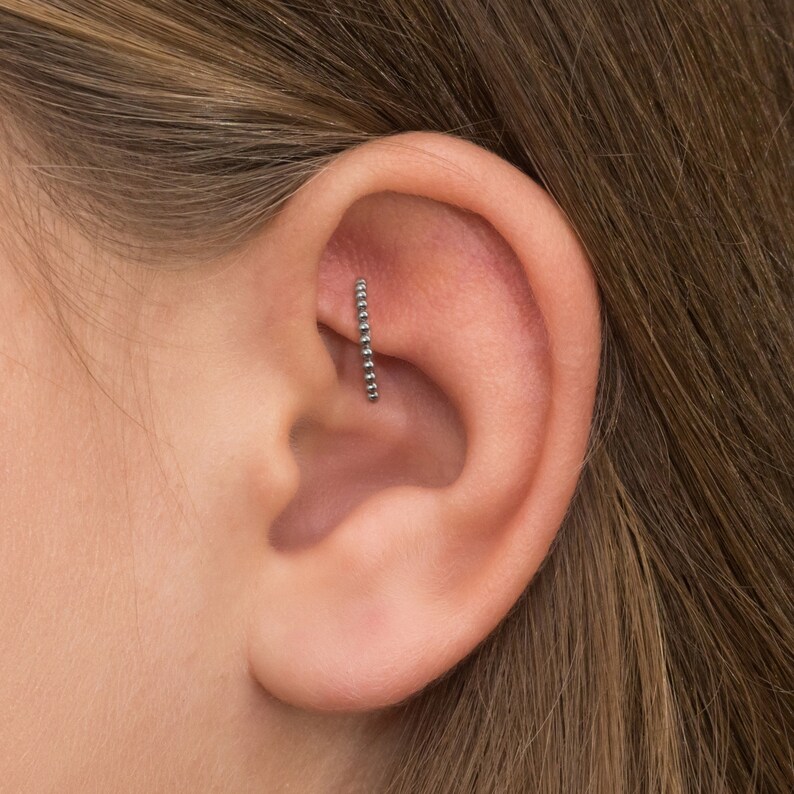Rook Earring Surgical Steel Tragus Earring Clicker Hoop Etsy