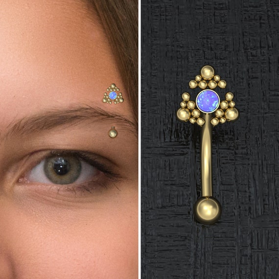 Surgical Steel Top Half Sun Diamond Dust Belly Button Navel Ring Banana Barbell Surgical Steel Top Half Sun Diamond Dust Belly Button Navel Ring Banana Barbell