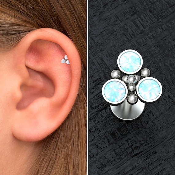 Titanium tragus deals earrings