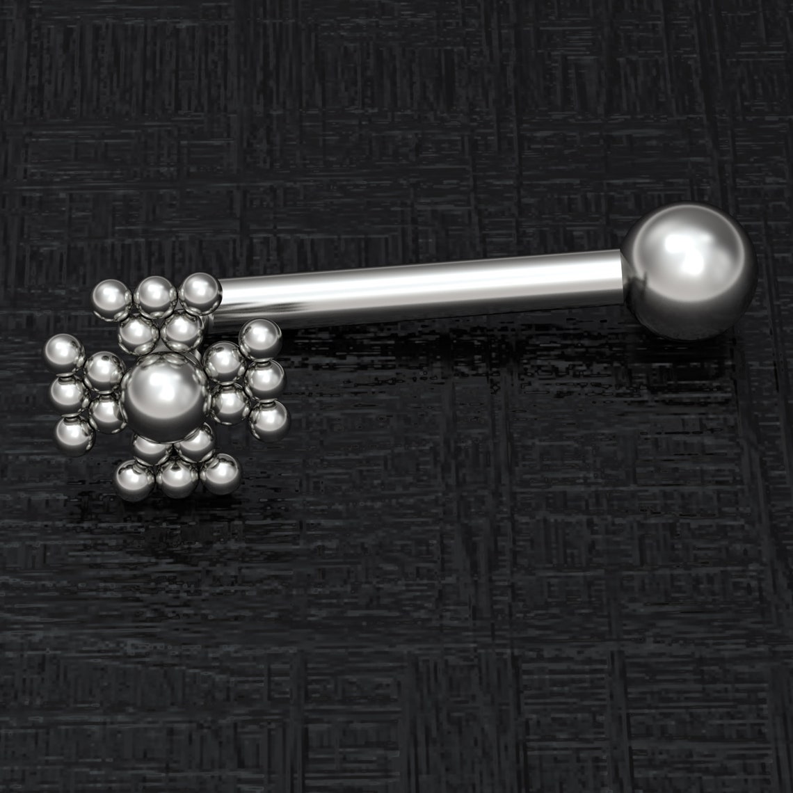 Titanium VCH Piercing Jewelry Clitoral Piercing VCH Barbell Etsy
