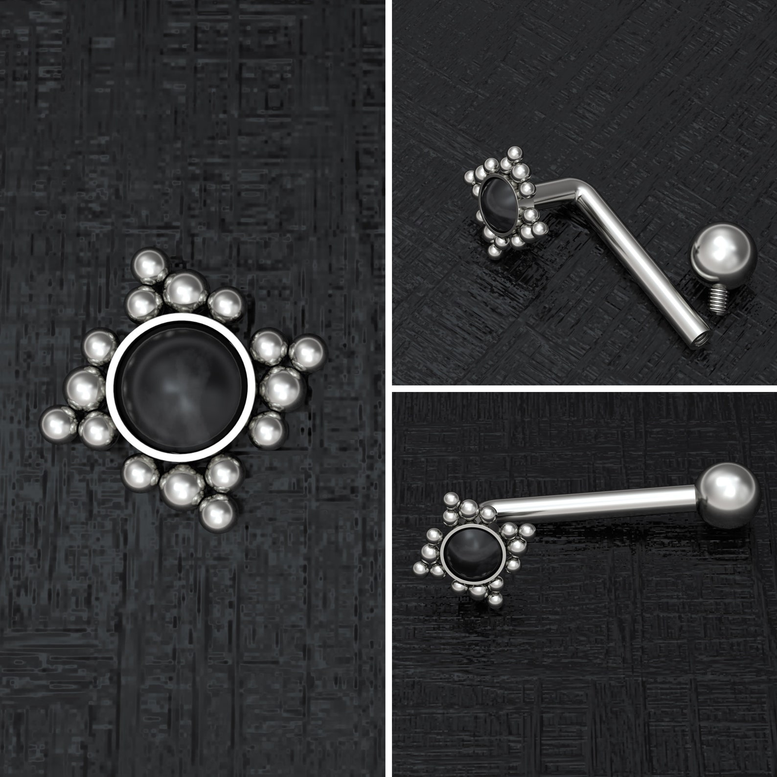 Titanium Christina Piercing 14g Vertical Clit Hood Jewelry Etsy