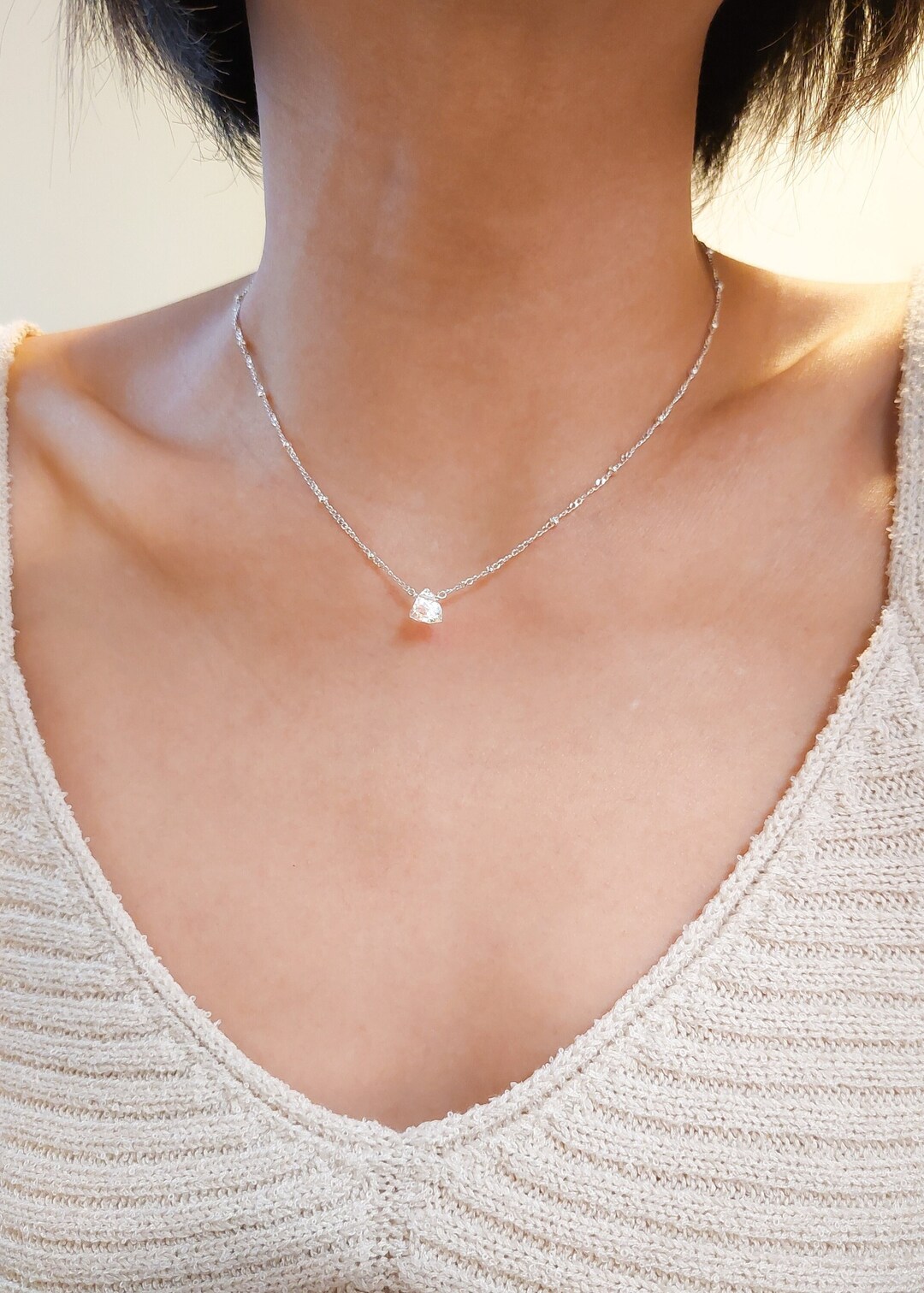 Clear Quartz Crystal Necklaces
